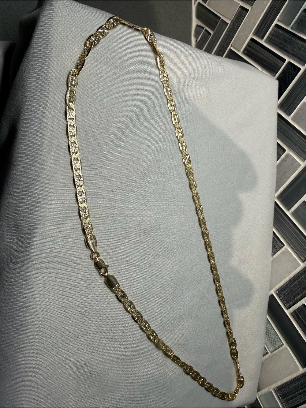 14kt Gold filled 22” Valentino necklace 13.8g 5.1mm